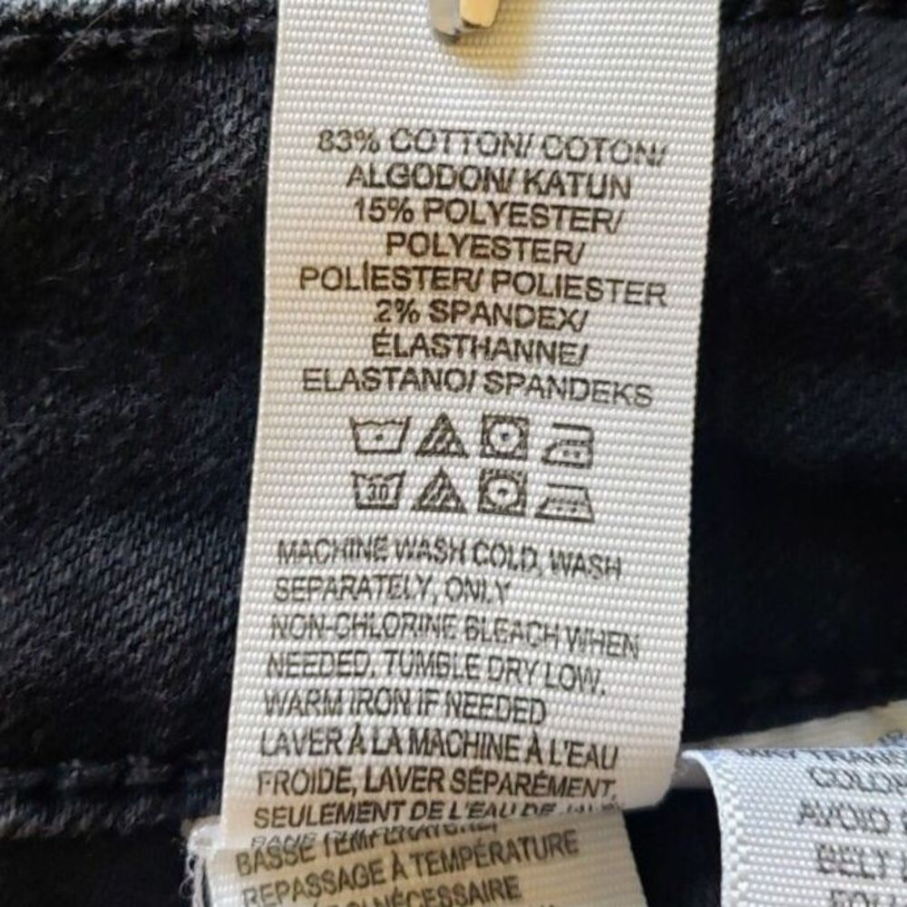 Lucky Brand - Lolita Mid-Rise Skinny Jeans - Black - Women Size 6/28 A - Picture 8 of 8